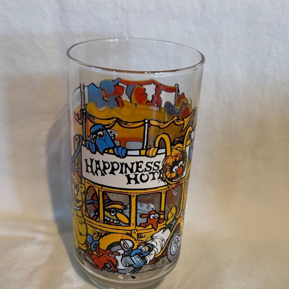 McDonald’s the great Muppet caper 1981 collectible glass